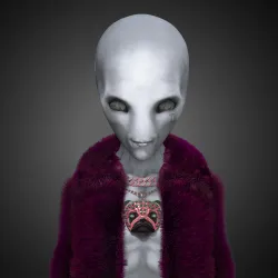 Alien on Ape #1739