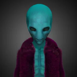 Alien on Ape #548