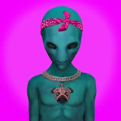 Alien on Ape #676