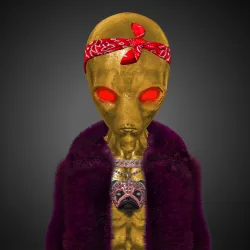 Alien on Ape #2392