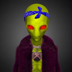 Alien on Ape #3125