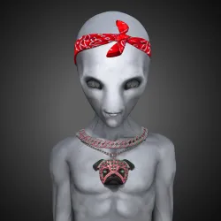 Alien on Ape #1201