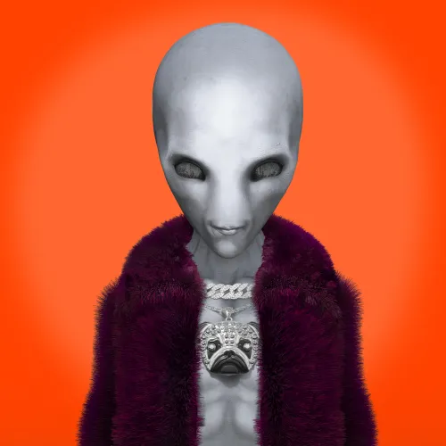 Alien on Ape #1752