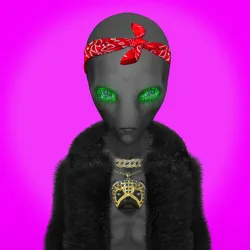 Alien on Ape #3116