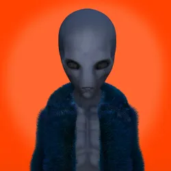 Alien on Ape #2390