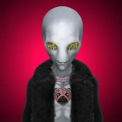 Alien on Ape #593