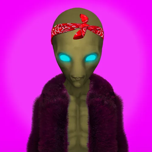 Alien on Ape #3180
