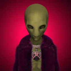 Alien on Ape #3004