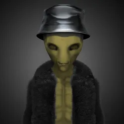 Alien on Ape #1243