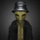 Alien on Ape #1243