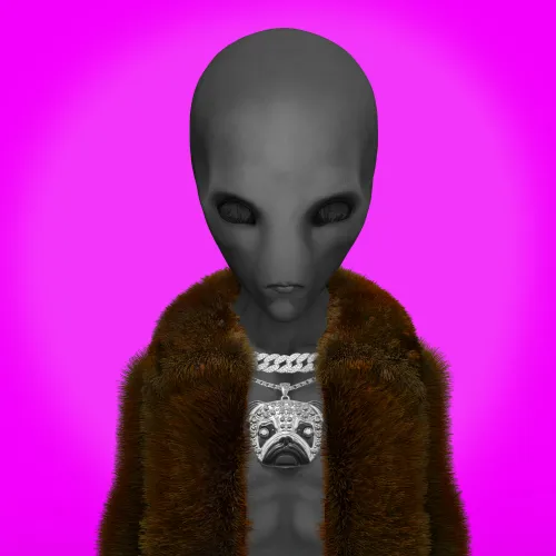 Alien on Ape #777