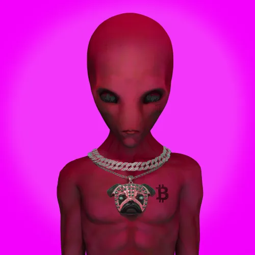 Alien on Ape #2502