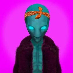 Alien on Ape #3010