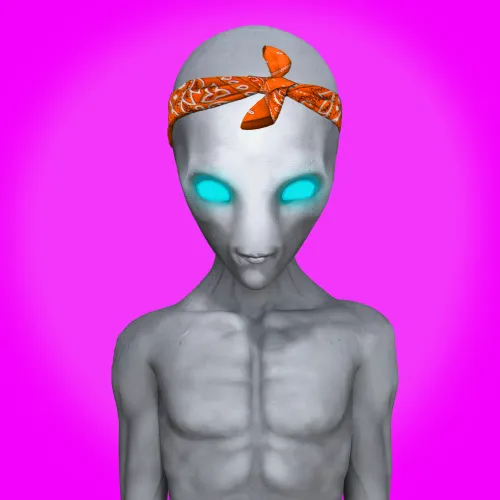 Alien on Ape #2398