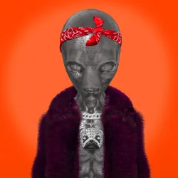 Alien on Ape #3068
