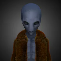 Alien on Ape #2504