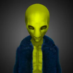 Alien on Ape #2536