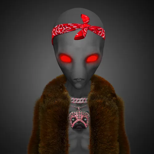 Alien on Ape #1162