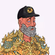 DeGod on Ape #5949