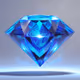 Blue ape diamond