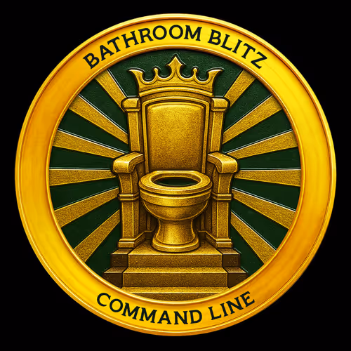 Bathroom Blitz Badges