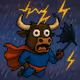 Thunderstruck Bull: Moo-perhero in Trouble