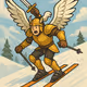 Winged Warrior is Winter Ride