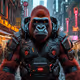 Gorilla CyberPunk