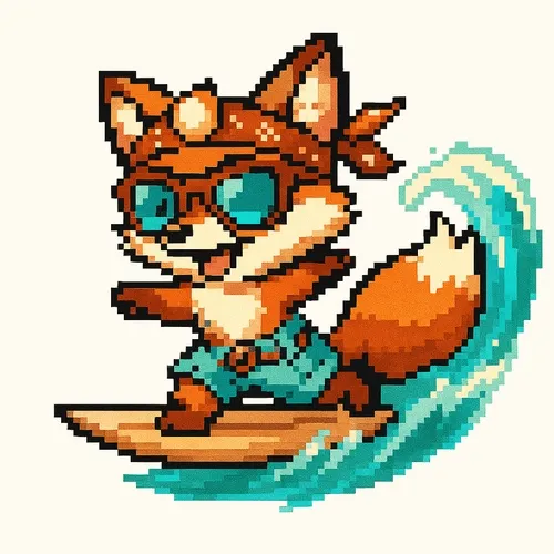 Foxes on Waves