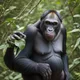 Bald African Ape