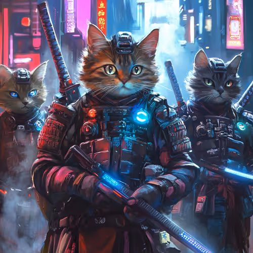 Samurai Cats