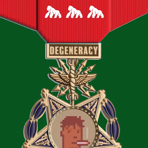 Medal of Degeneracy - Level 3