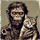 Zombie Ape Cat Lovers Club