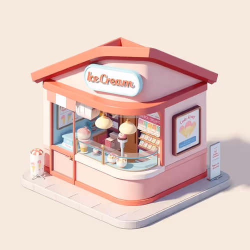 Isometric Ice Cream ApeChain
