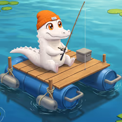 gifr gone fishing