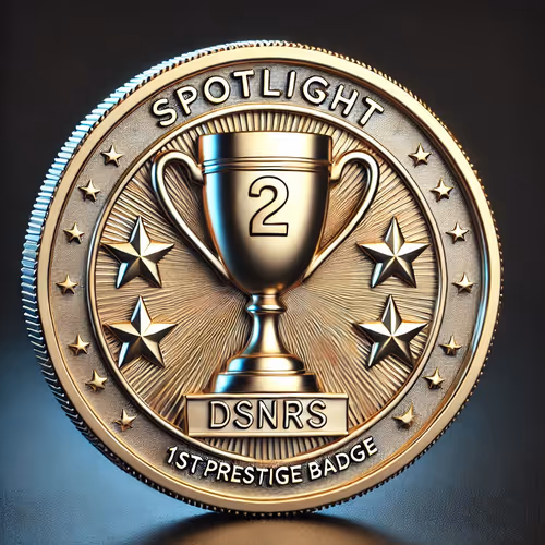 ApeChain Spotlight 1st Prestige NFT Badge Rank 2