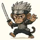 Shadow Monkey Samurai