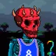 Bored Skull On Ape