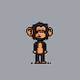 Tiny Jimmy on Ape