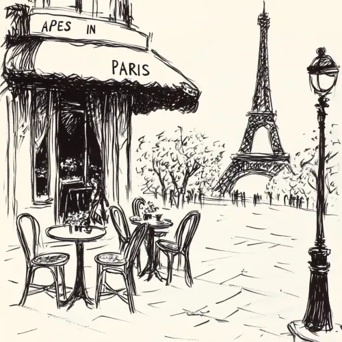 GREETINGS FROM: THE APES IN PARIS