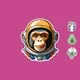 Ape Stickers
