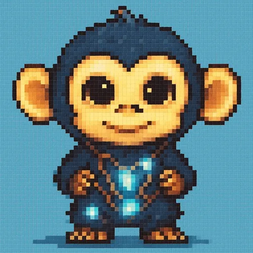 Monkey Pixel Party