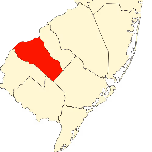 Map of Gloucester County, NJ