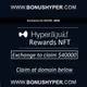 Exclusive HyperL Incentives Certificate