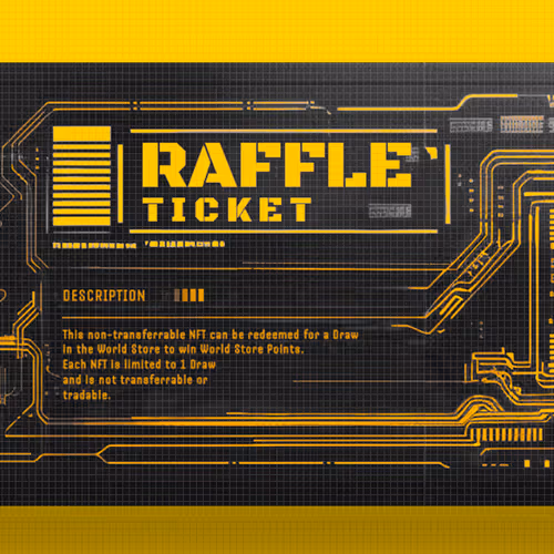 World Store Raffle Ticket