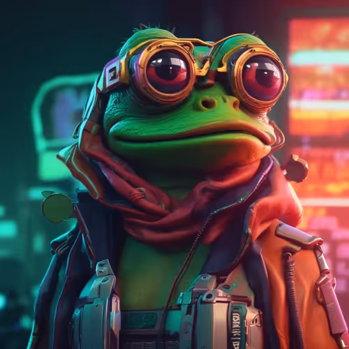 Cyberpunk Pepe Frog ＃126