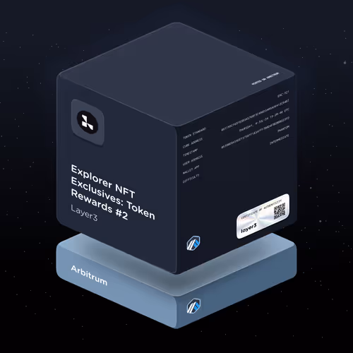 Explorer NFT Exclusives: Token Rewards #2