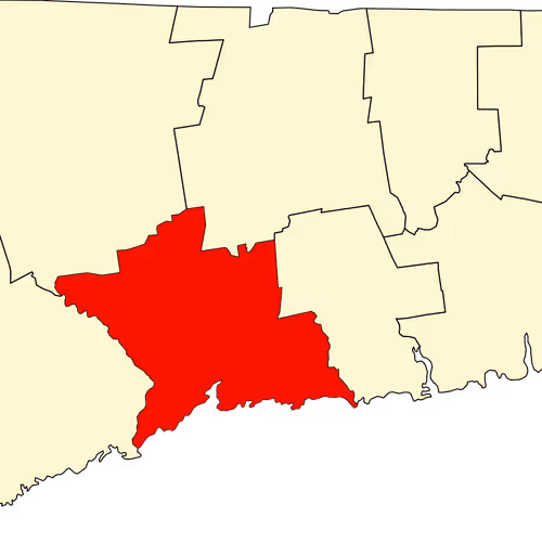 New Haven County Map