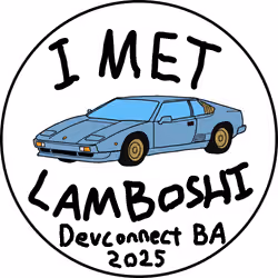 You met Lamboshi at DevConnect BA