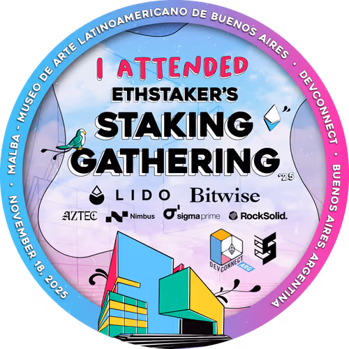 EthStaker's Staking Gathering - Buenos Aires 2025
